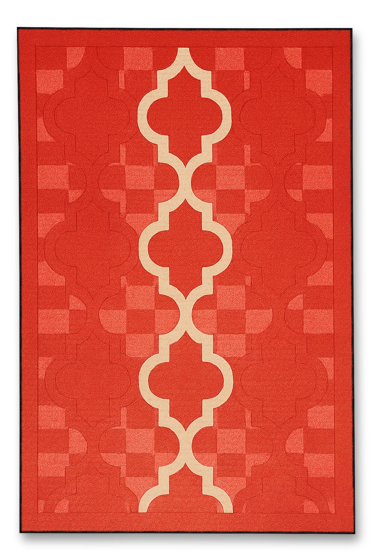 MOSSO Basic Motifli Desen Dokuma Taban Vintage Dekoratif Halımosso928