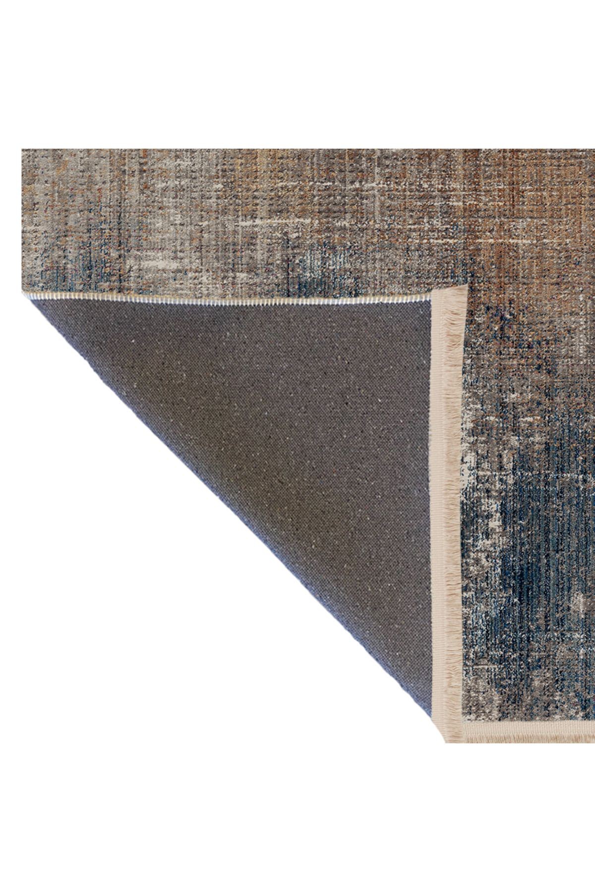 Mira Çok Renkli Pudra Soyut Desenli Modern Dekoratif Halı Mira 1609