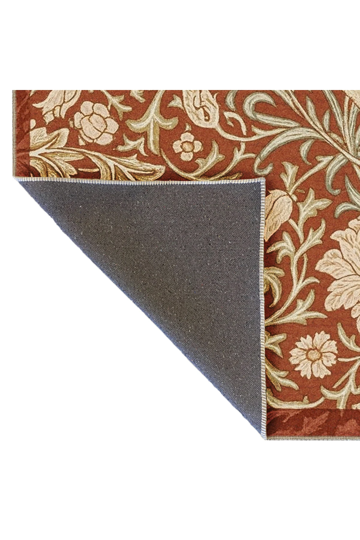 MOSSO Geleneksel Motifli Desen Dokuma Taban Vintage Dekoratif Halı mosso884