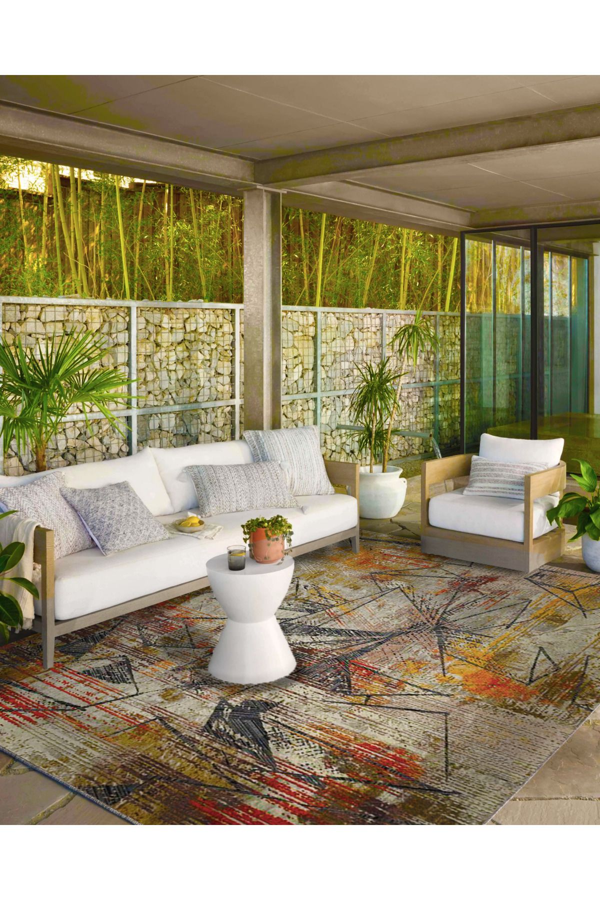 Siesta Kahverengi Desenli Dokuma Taban Halı ve Yıkanabilir Halı miravip10154