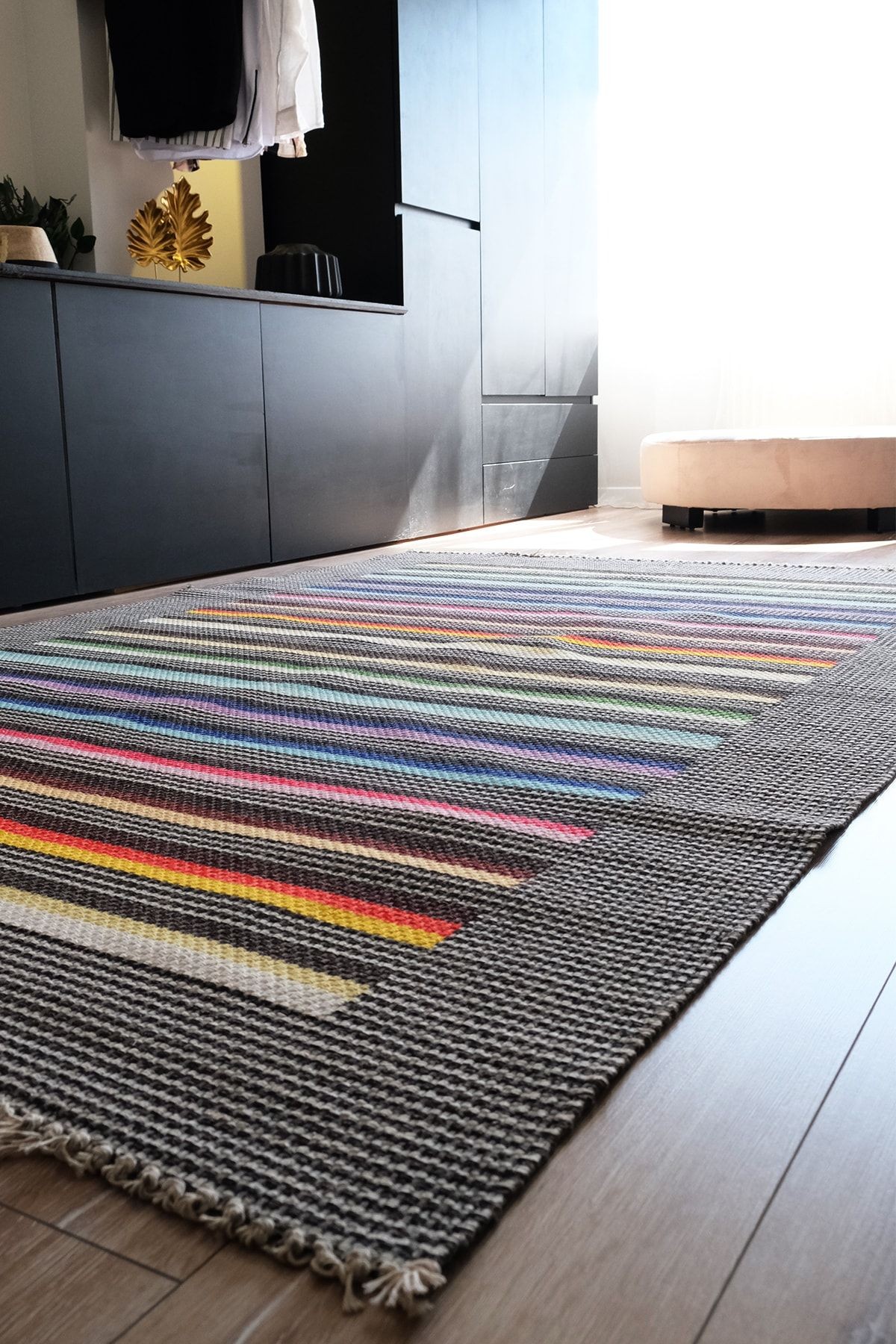 Alr Black Multy 3201 Çift Taraflı Kilim