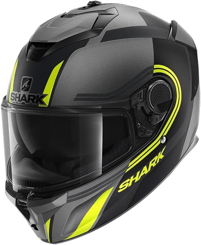 SHARK SPARTAN GT TRACKER SARI KAPALI KASK