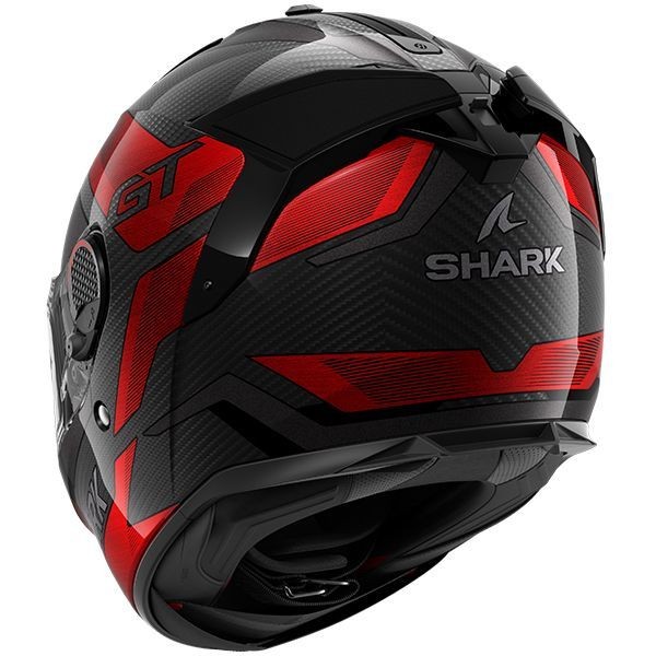 SHARK SPARTAN GT PRO RITMO KIRMIZI CARBON KAPALI KASK