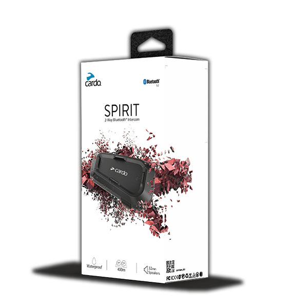 CARDO SPIRIT BLUETOOTH VE INTERCOM (TEKLİ PAKET)