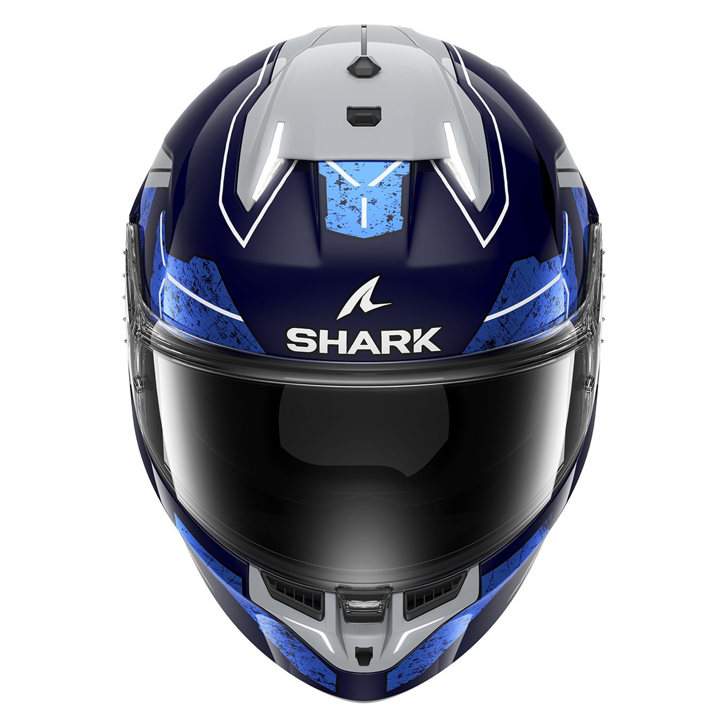 SHARK SKWAL İ3 RHAD MAVİ GRİ KAPALI KASK