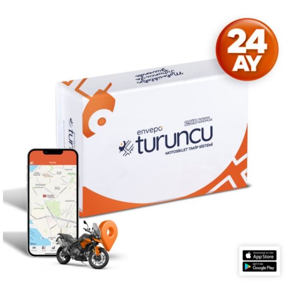 TURUNCU MOTOSiKLET TAKİP CİHAZI (24 AYLIK)