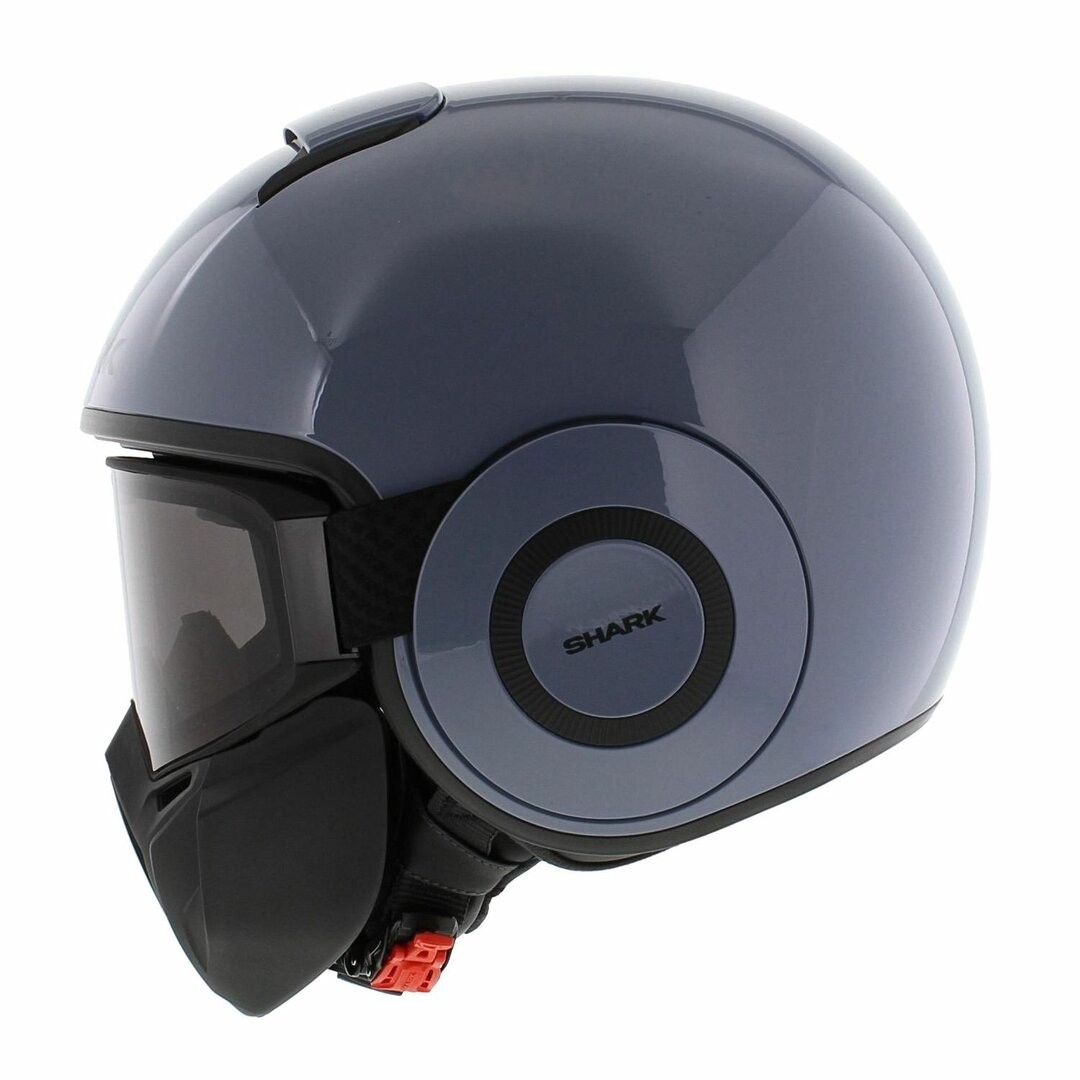 SHARK STREET DRAK BLANK NARDO GRİ YARIM KASK