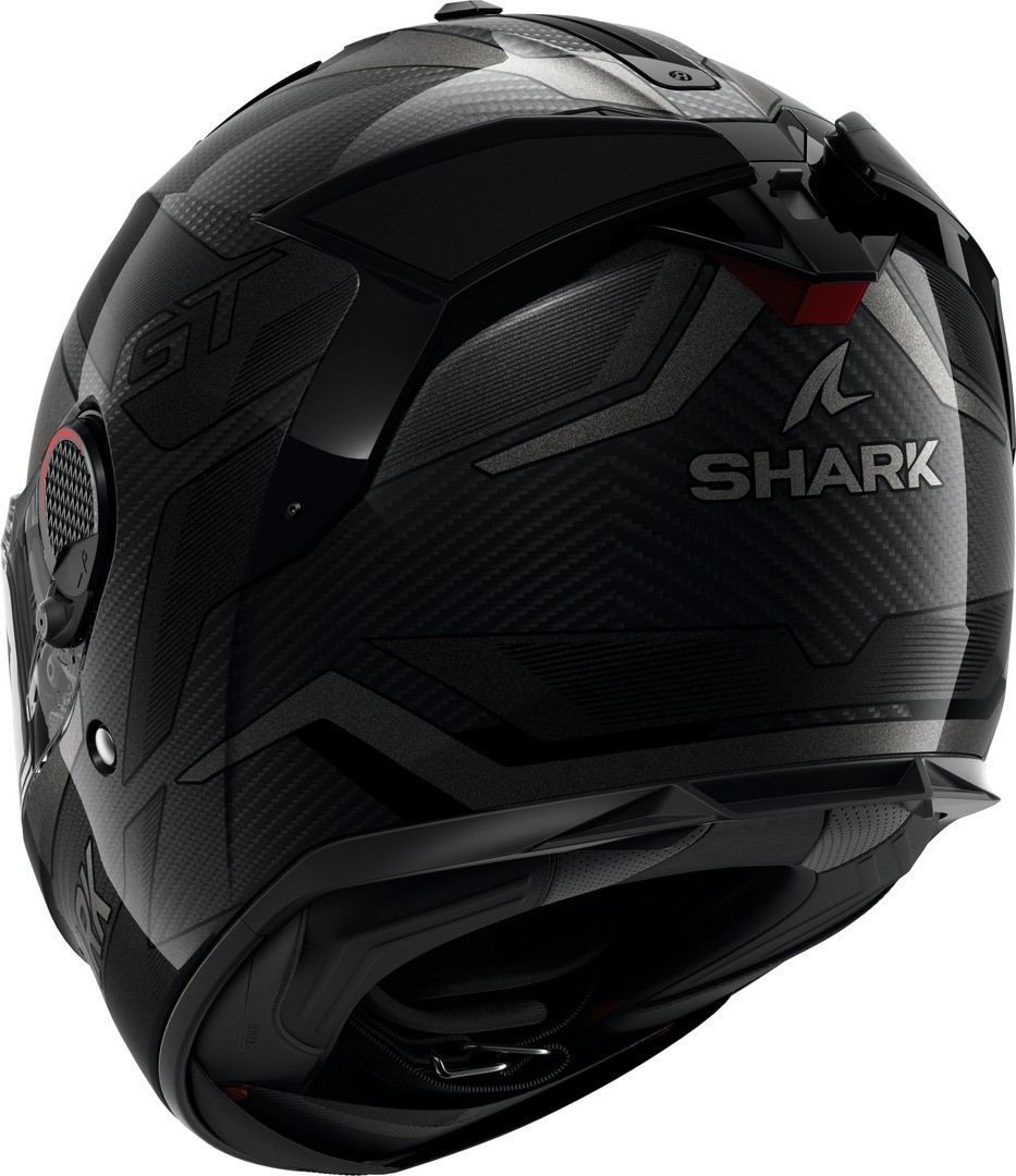 SHARK SPARTAN GT PRO RITMO GRİ CARBON KAPALI KASK