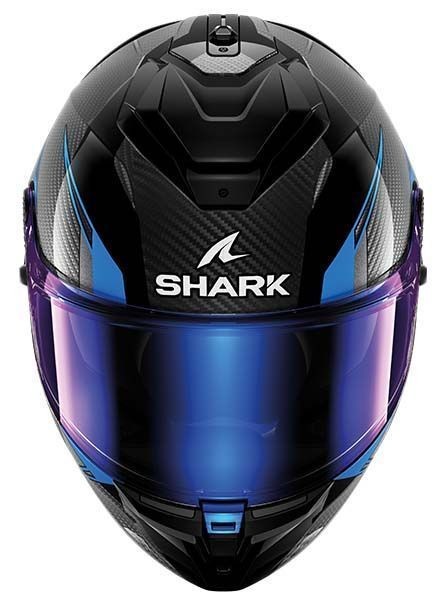 SHARK SPARTAN GT PRO KULTRAM MAVİ CARBON KAPALI KASK