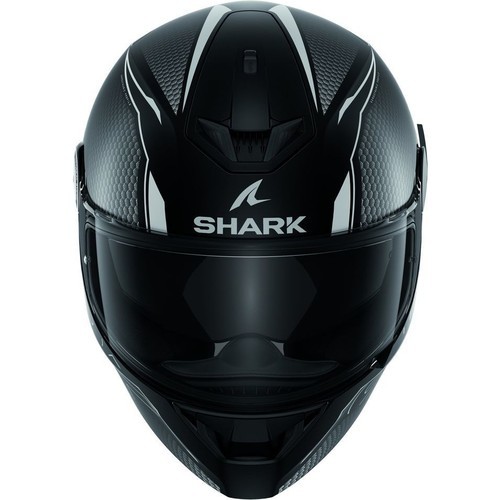 SHARK D-SKWAL CADIUM MAT SİYAH GRİ KAPALI KASK