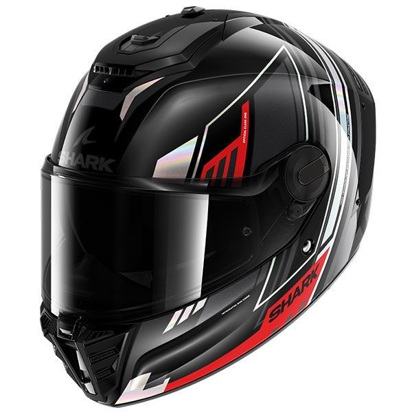 SHARK SPARTAN RS BYRHON KIRMIZI GRİ KAPALI KASK