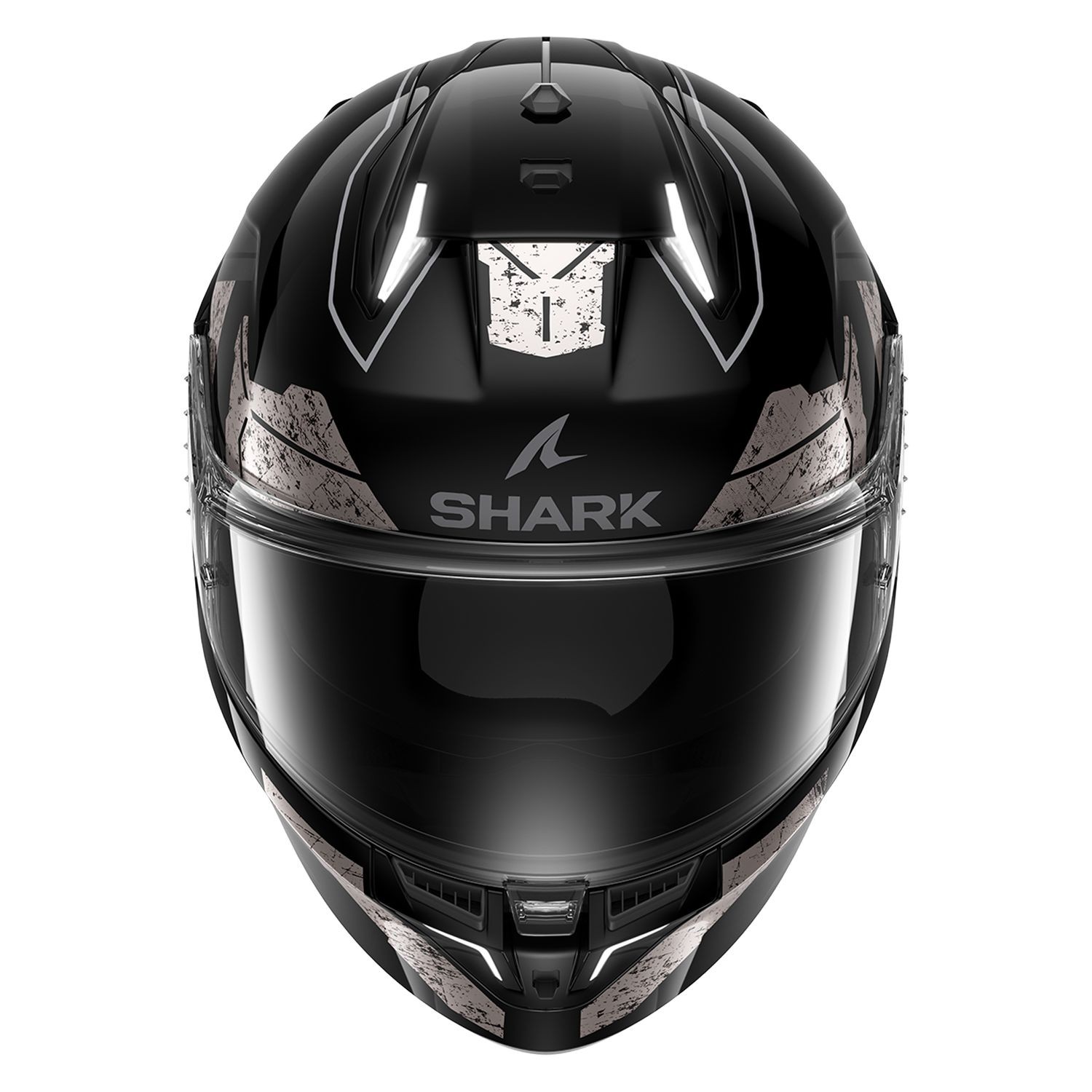 SHARK SKWAL İ3 RHAD GRİ SİYAH KAPALI KASK