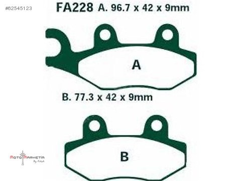 EBC SFA375 KEVLAR ORGANİK BALATA