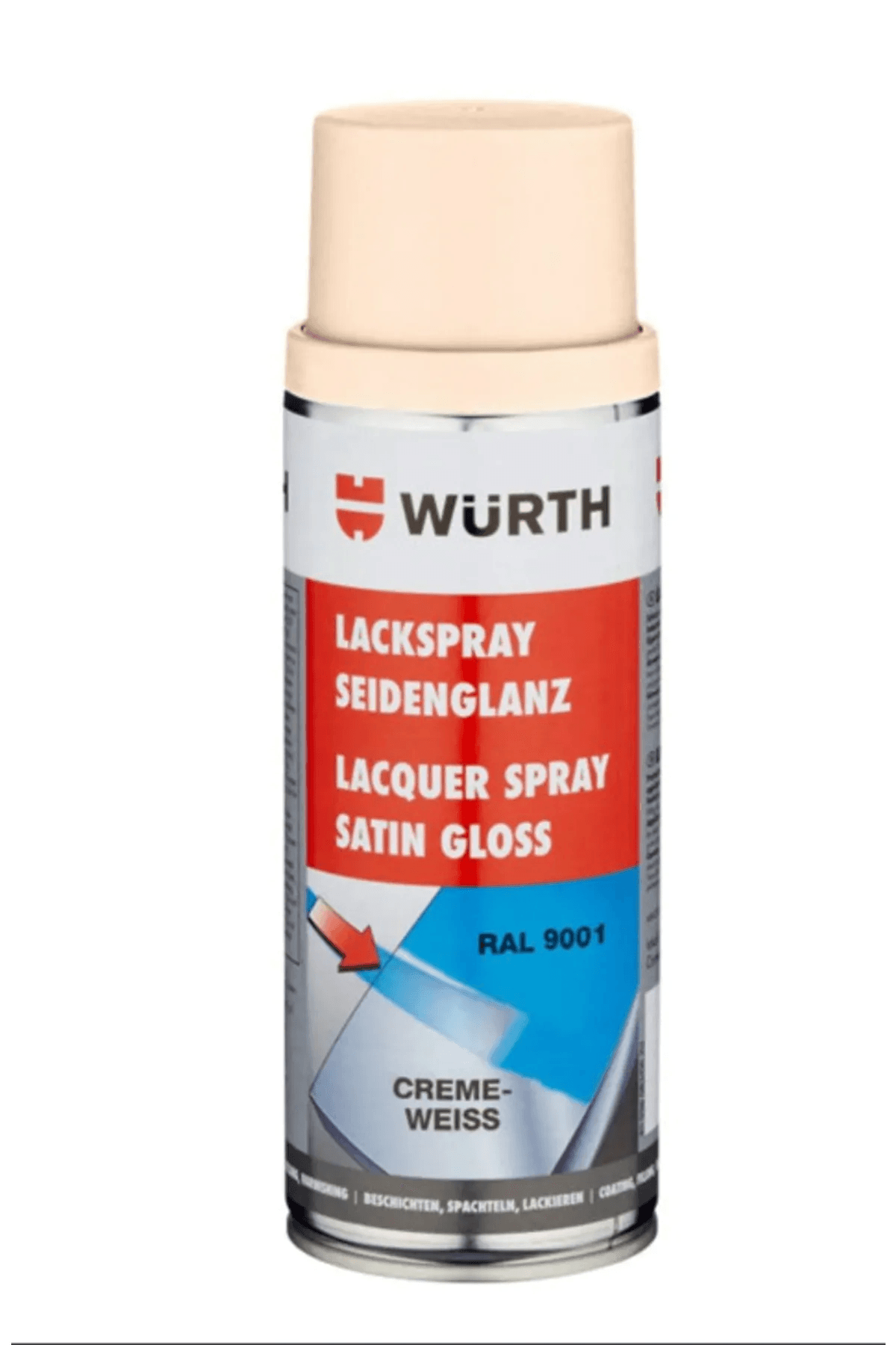 WÜRTH BOYA KREM BEYAZ 400 ML