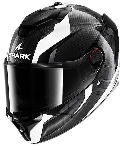 SHARK SPARTAN GT PRO KULTRAM BEYAZ CARBON KAPALI KASK