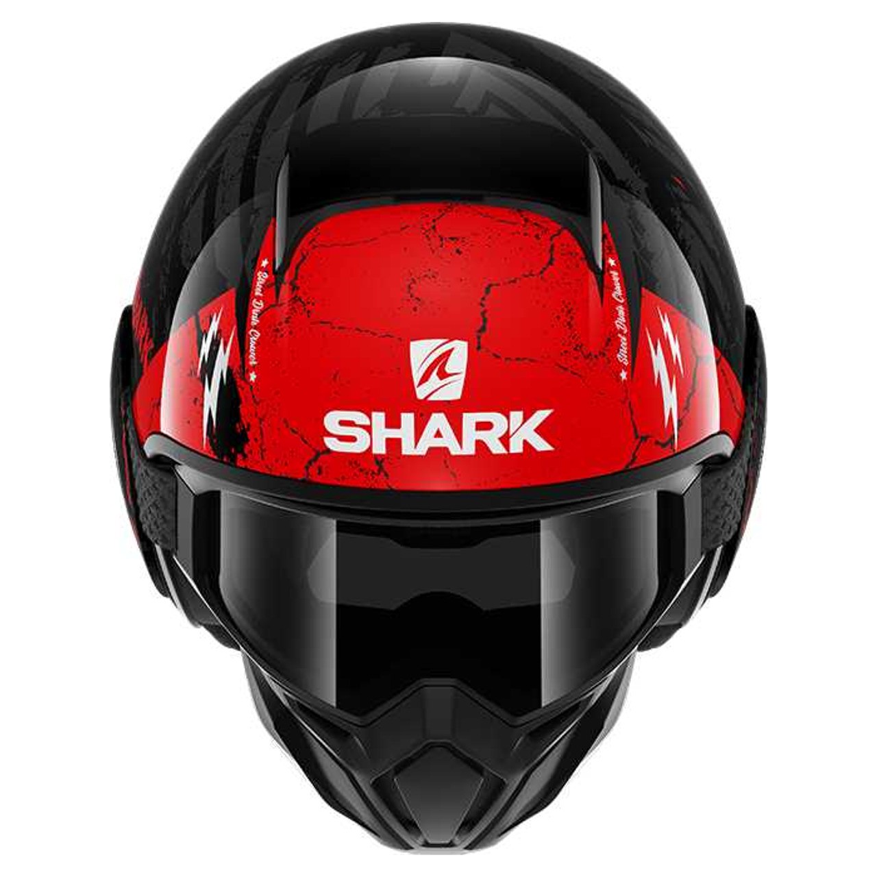 SHARK STREET DRAK CROWER KIRMIZI YARIM KASK