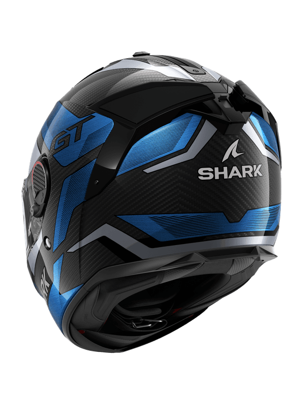 SHARK SPARTAN GT PRO RITMO MAVİ CARBON KAPALI KASK