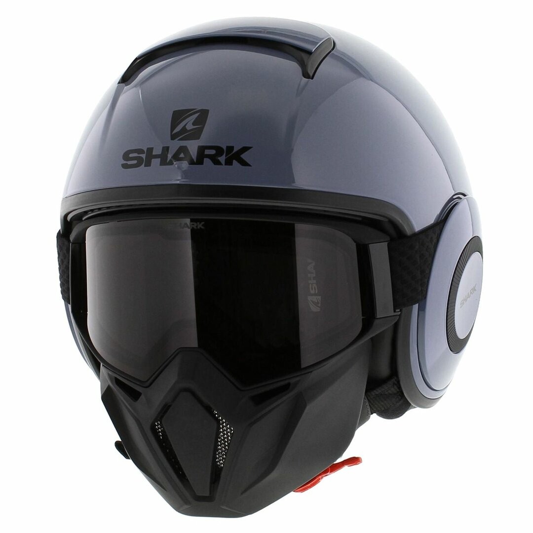 SHARK STREET DRAK BLANK NARDO GRİ YARIM KASK