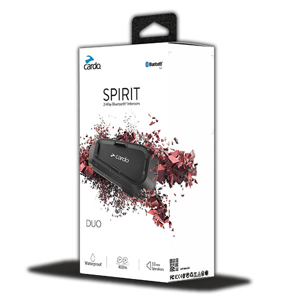 CARDO SPIRIT BLUETOOTH VE INTERCOM (İKİLİ PAKET)