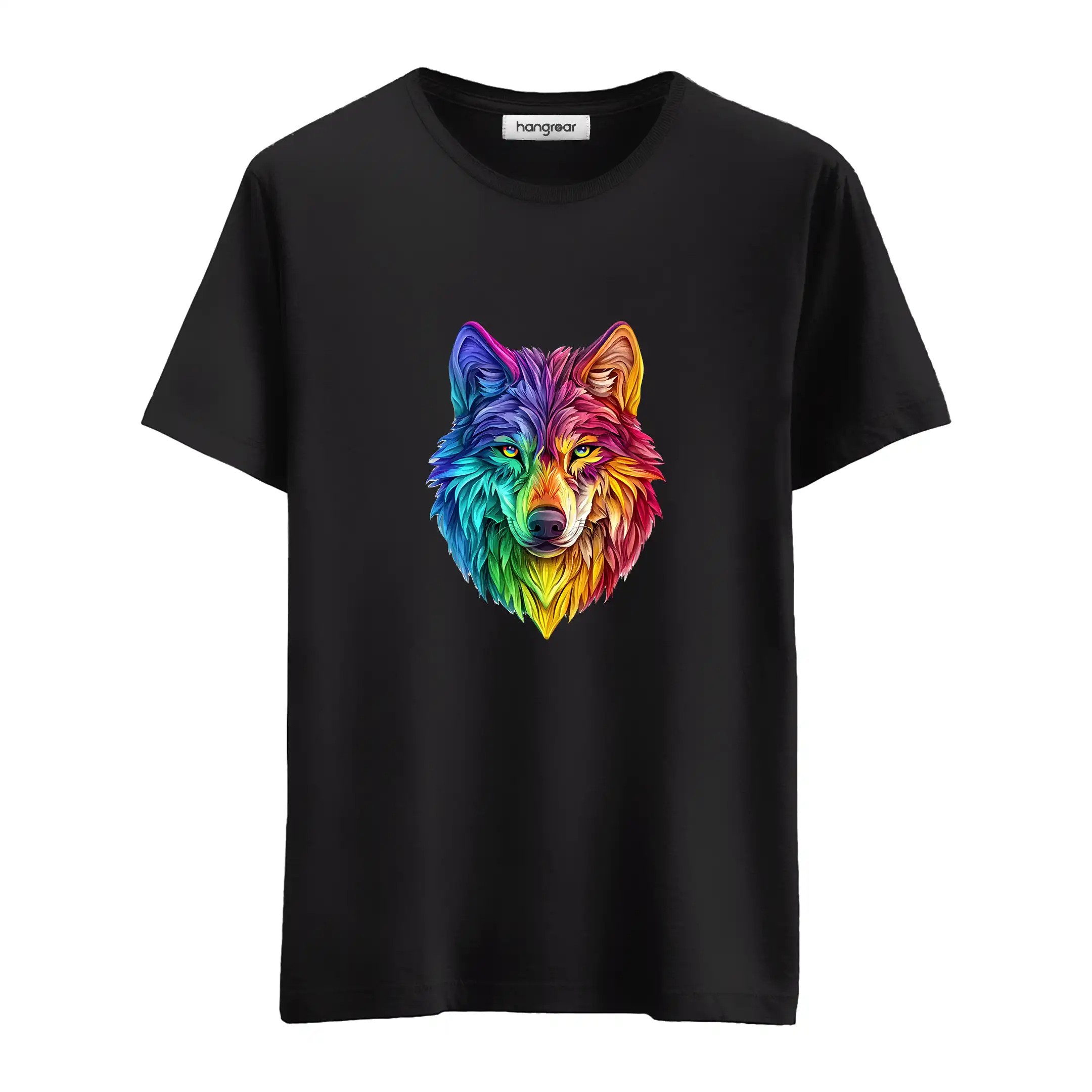 Colorborn Wolf - Regular Tişört