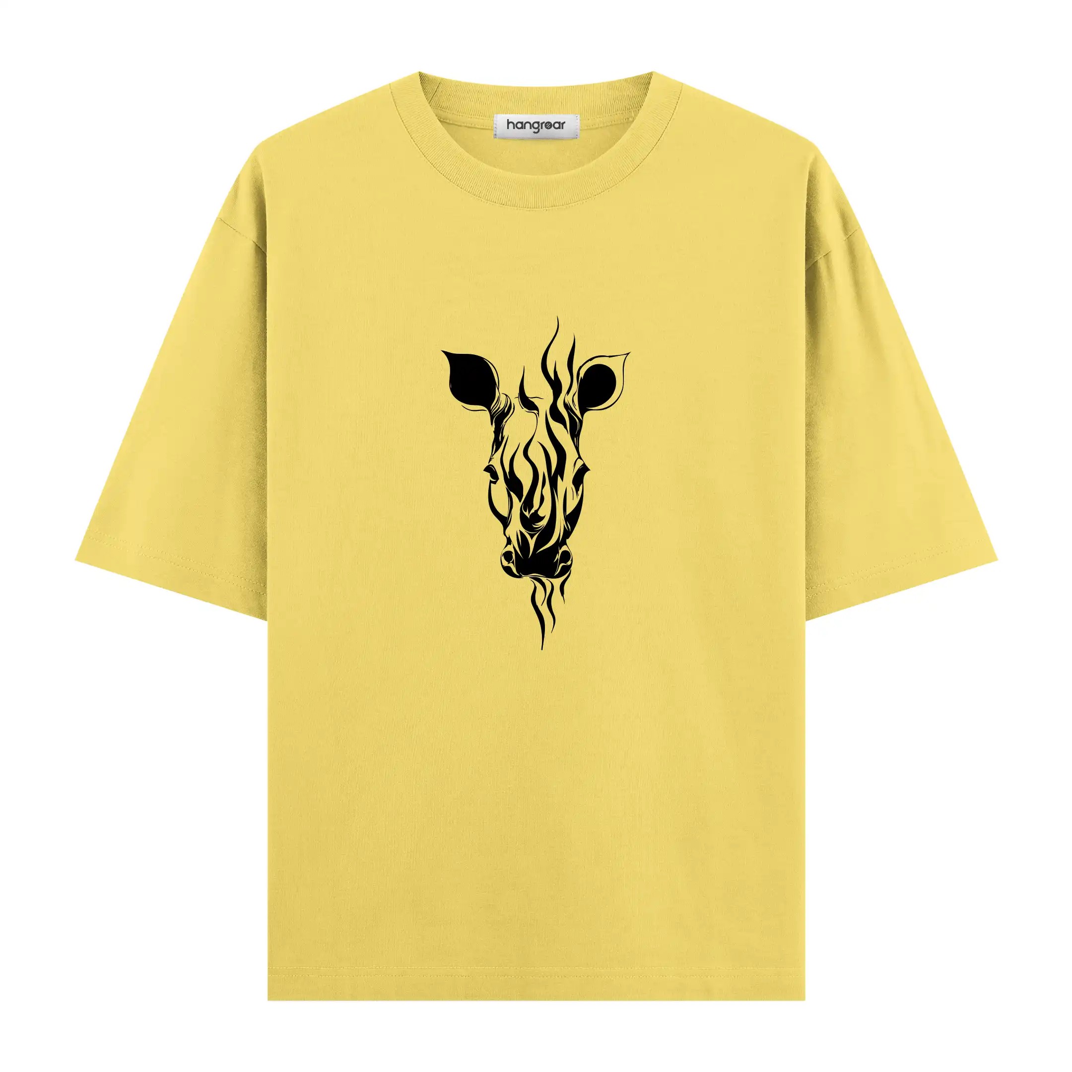 Inferno Zebra - Oversize Tişört