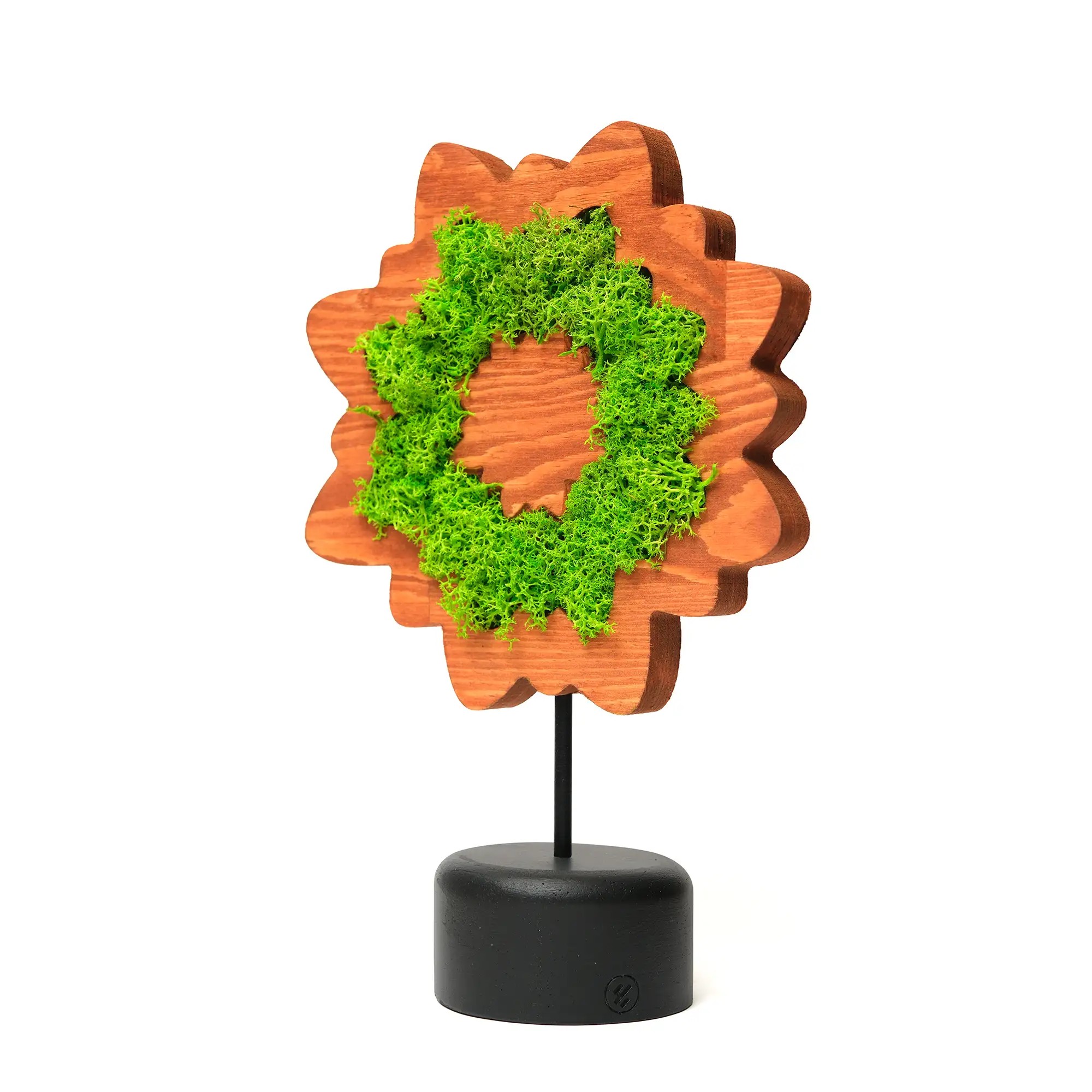 Mossy Flower Decorative Object