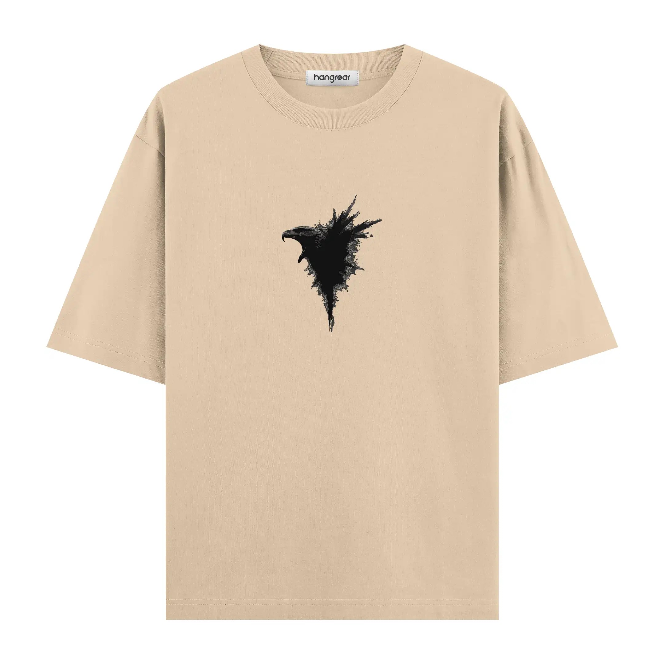 Brush Art Eagle- Oversize Tişört