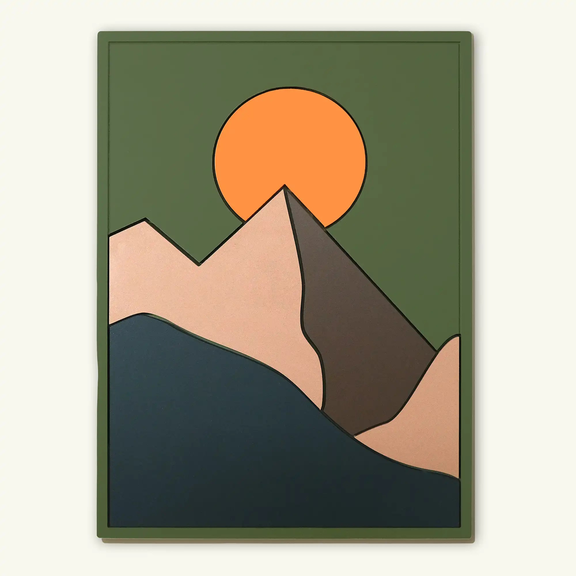 Abstract Mountain One