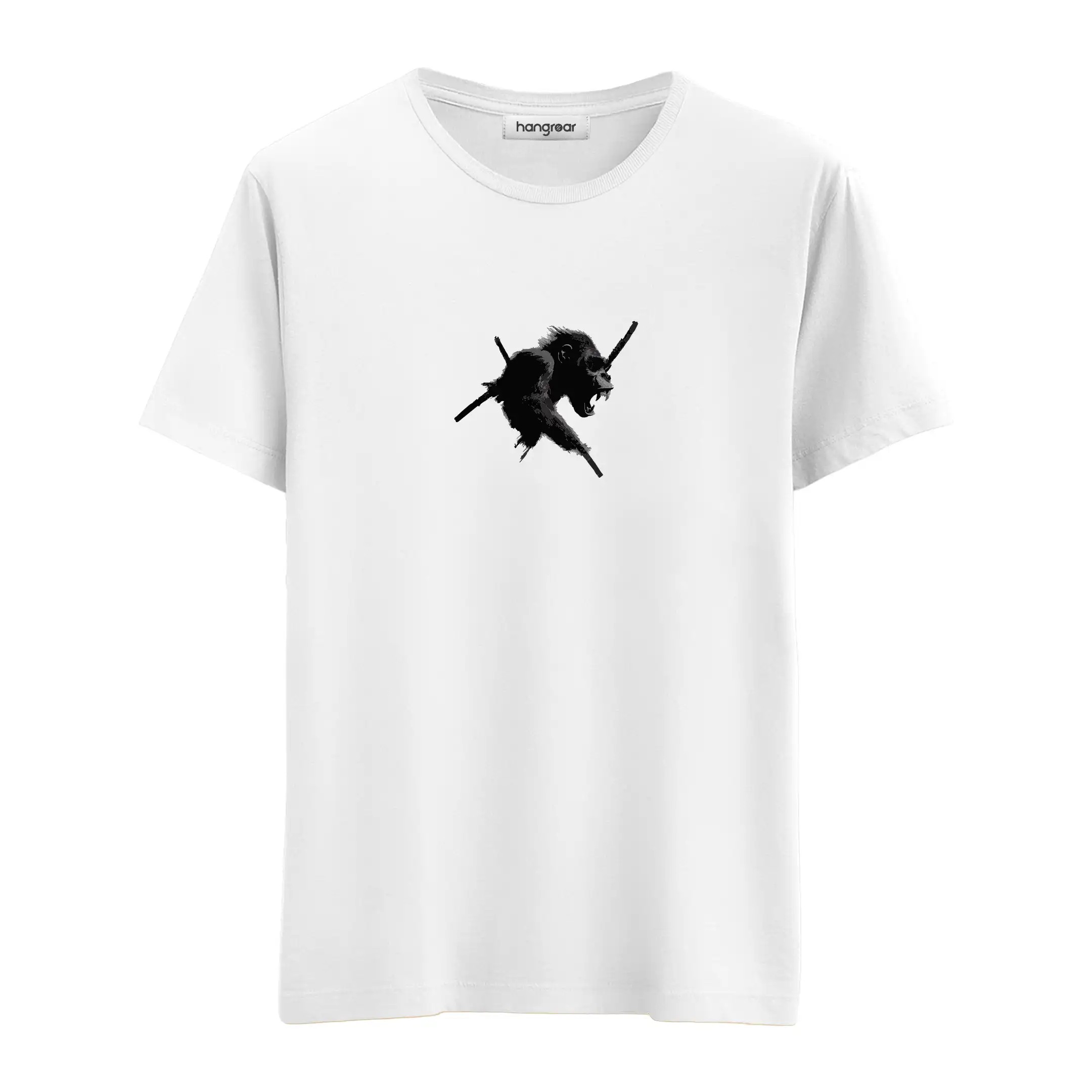 Brush Art Gorilla Two - Regular Tişört