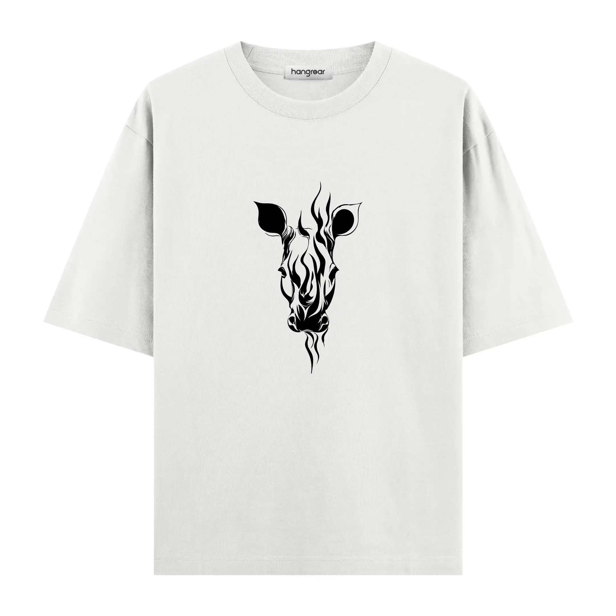 Inferno Zebra - Oversize Tişört