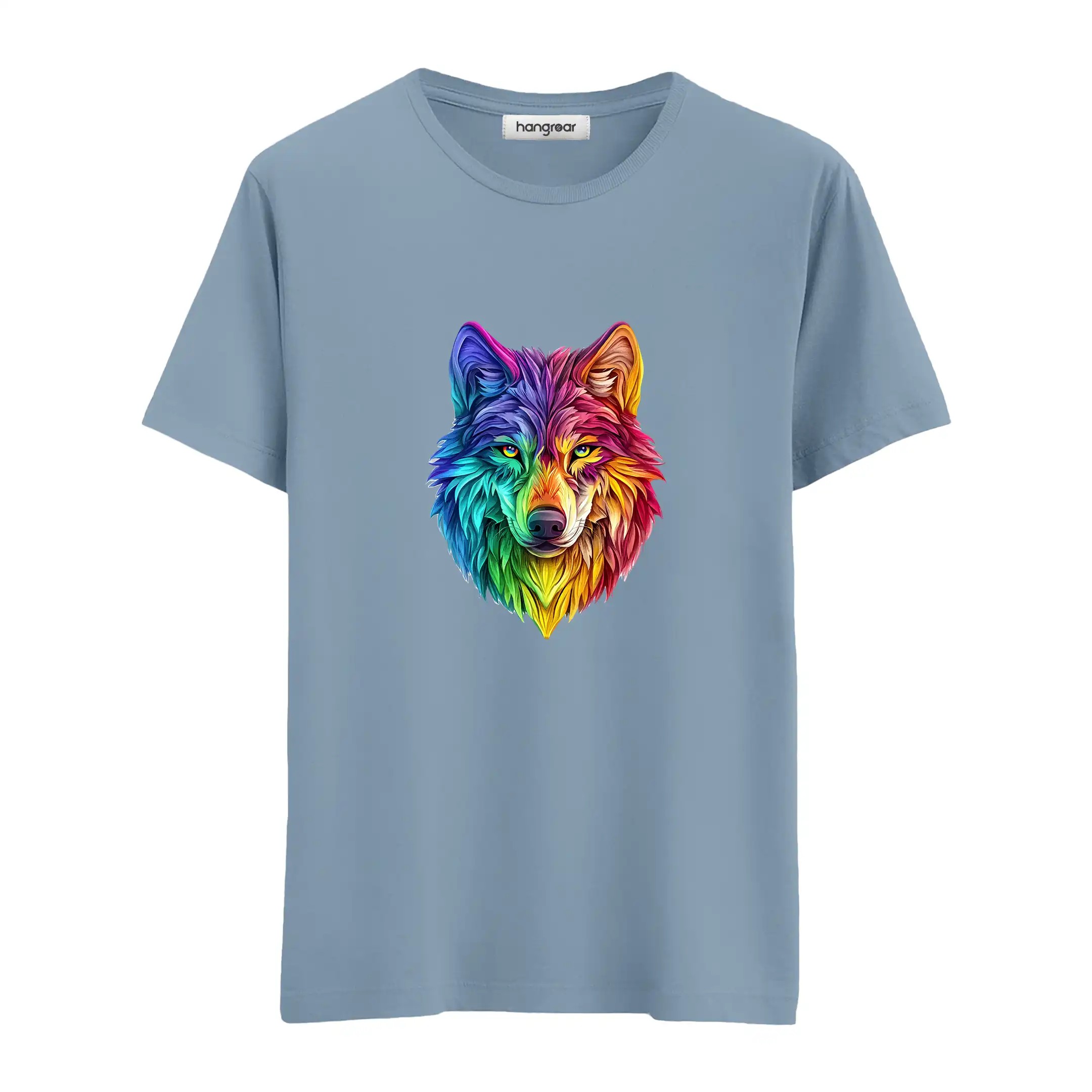 Colorborn Wolf - Regular Tişört
