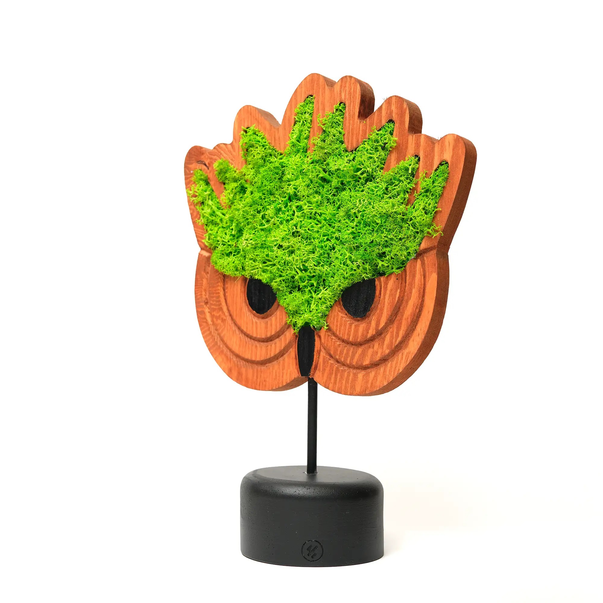 Mossy Owl Decorative Object