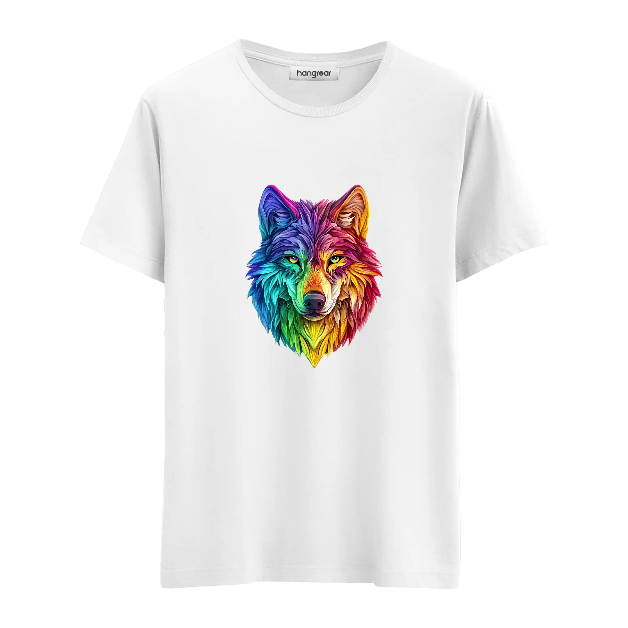 Colorborn Wolf - Regular Tişört