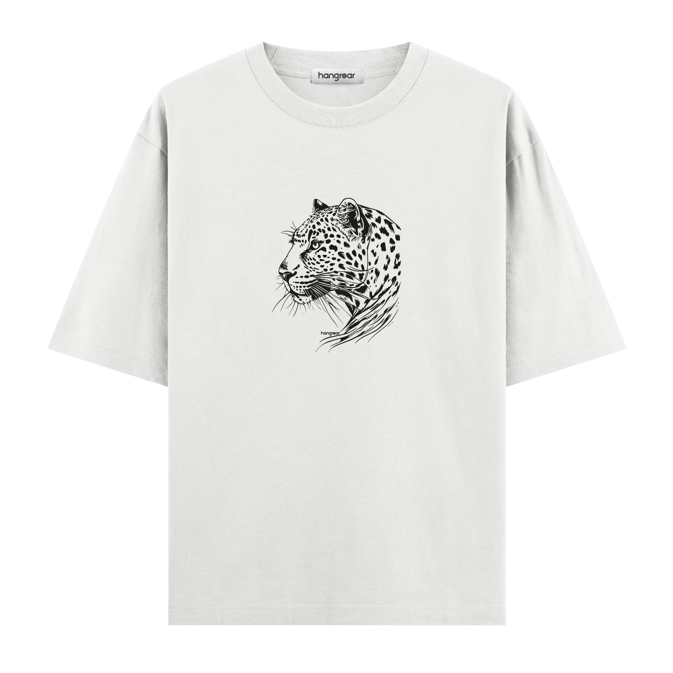 Leopar - Oversize Tişört