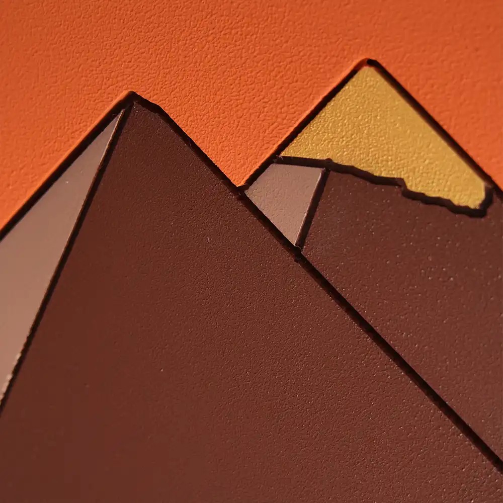 Abstract Mountain Set (set of 3)