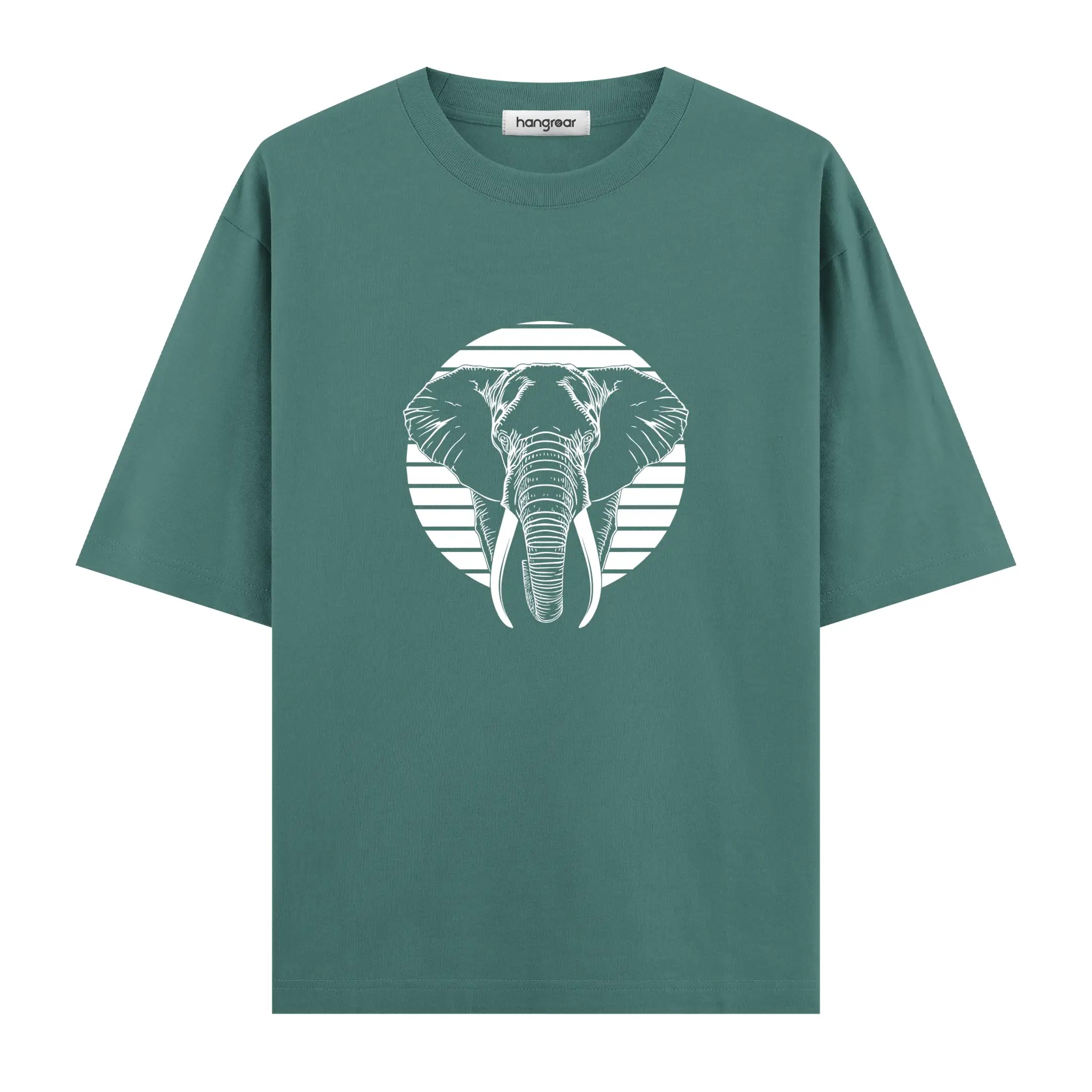 Elephant Line - Oversize Tişört