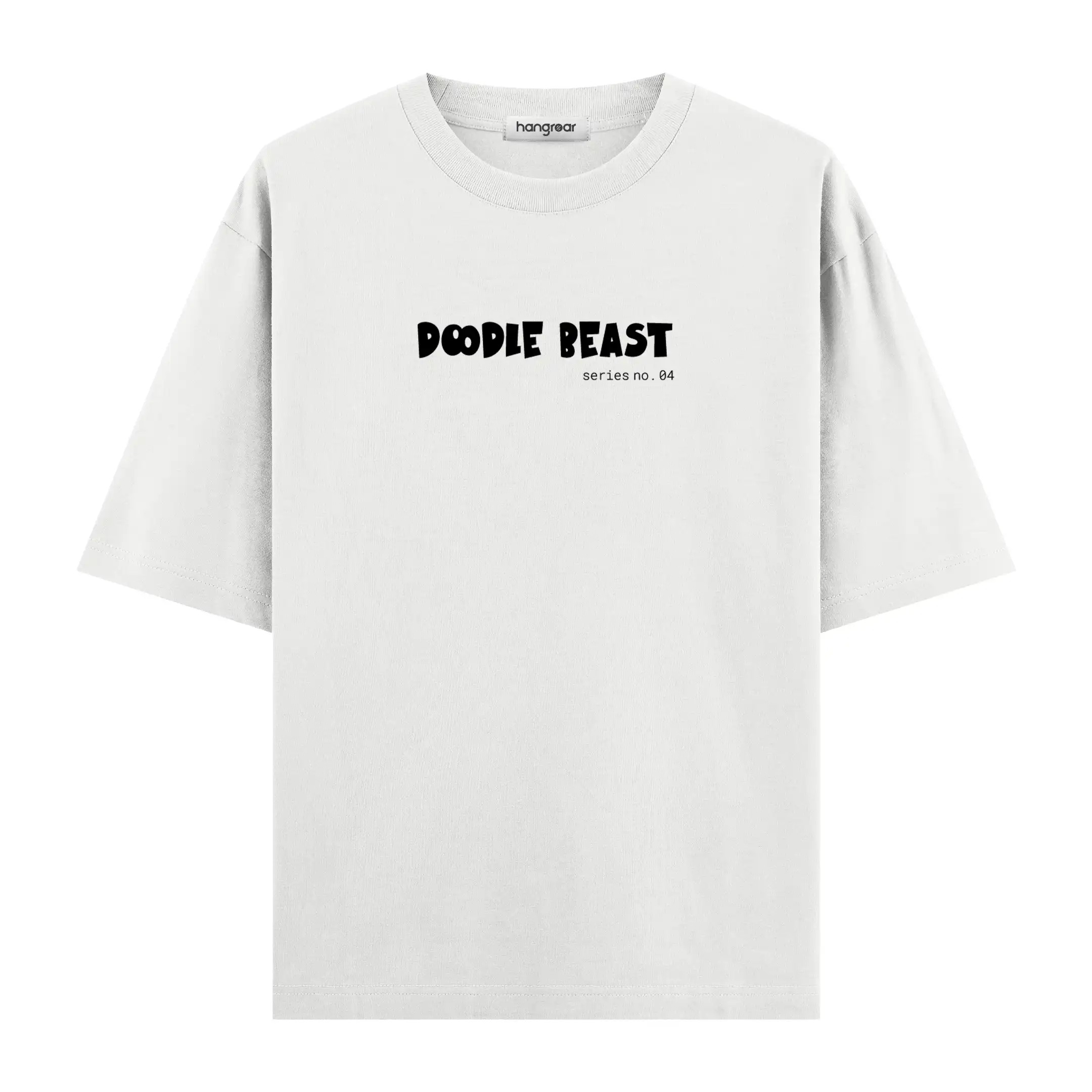 Doodle Beast series no. 04 - Oversize Tişört