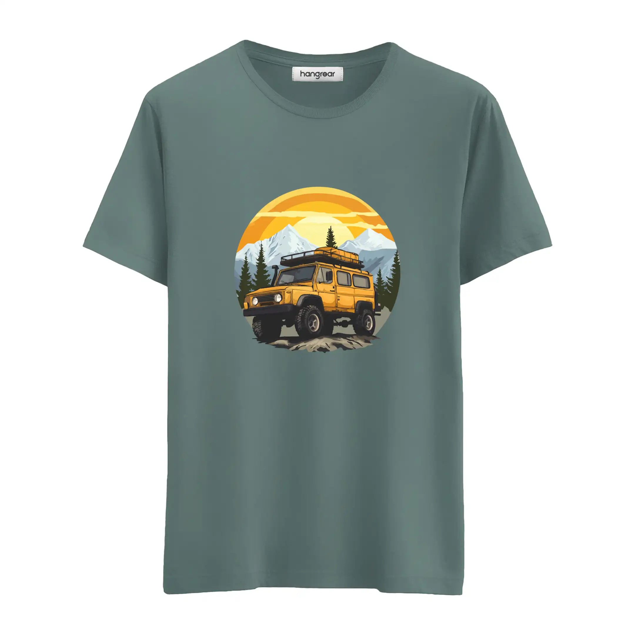 Offroad Sunrise - Regular Tişört