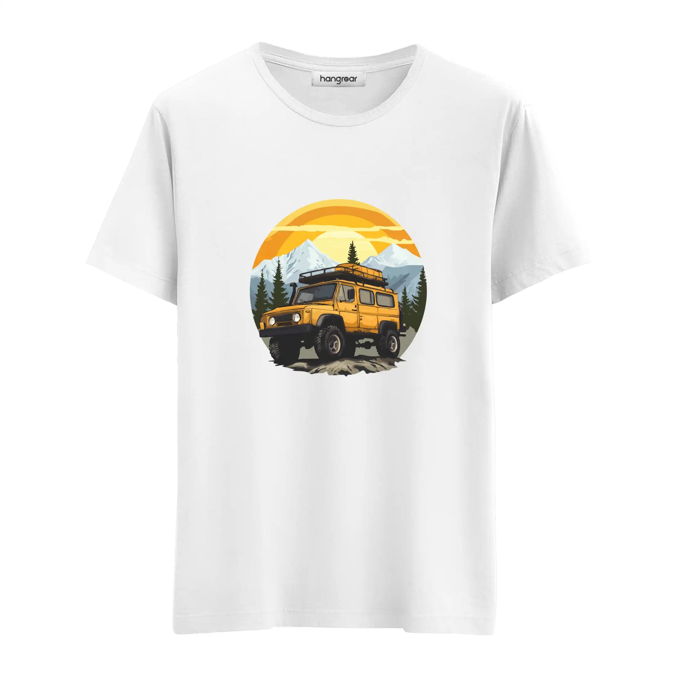 Offroad Sunrise - Regular Tişört