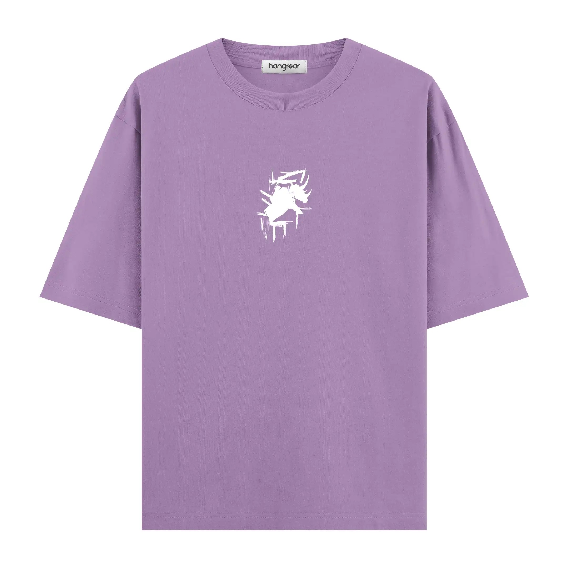 Dark Minimal Horse Two - Oversize Tişört