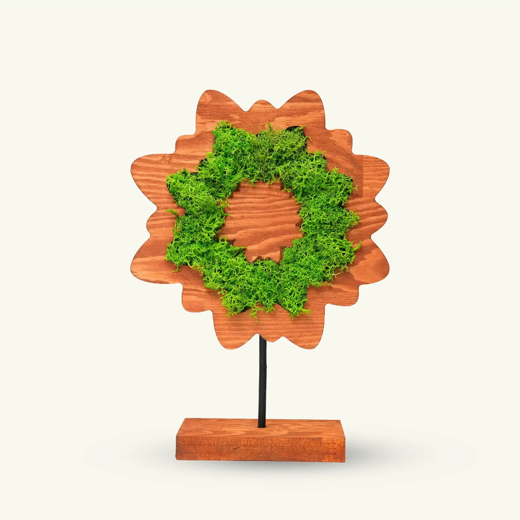 Mossy Flower Decorative Object