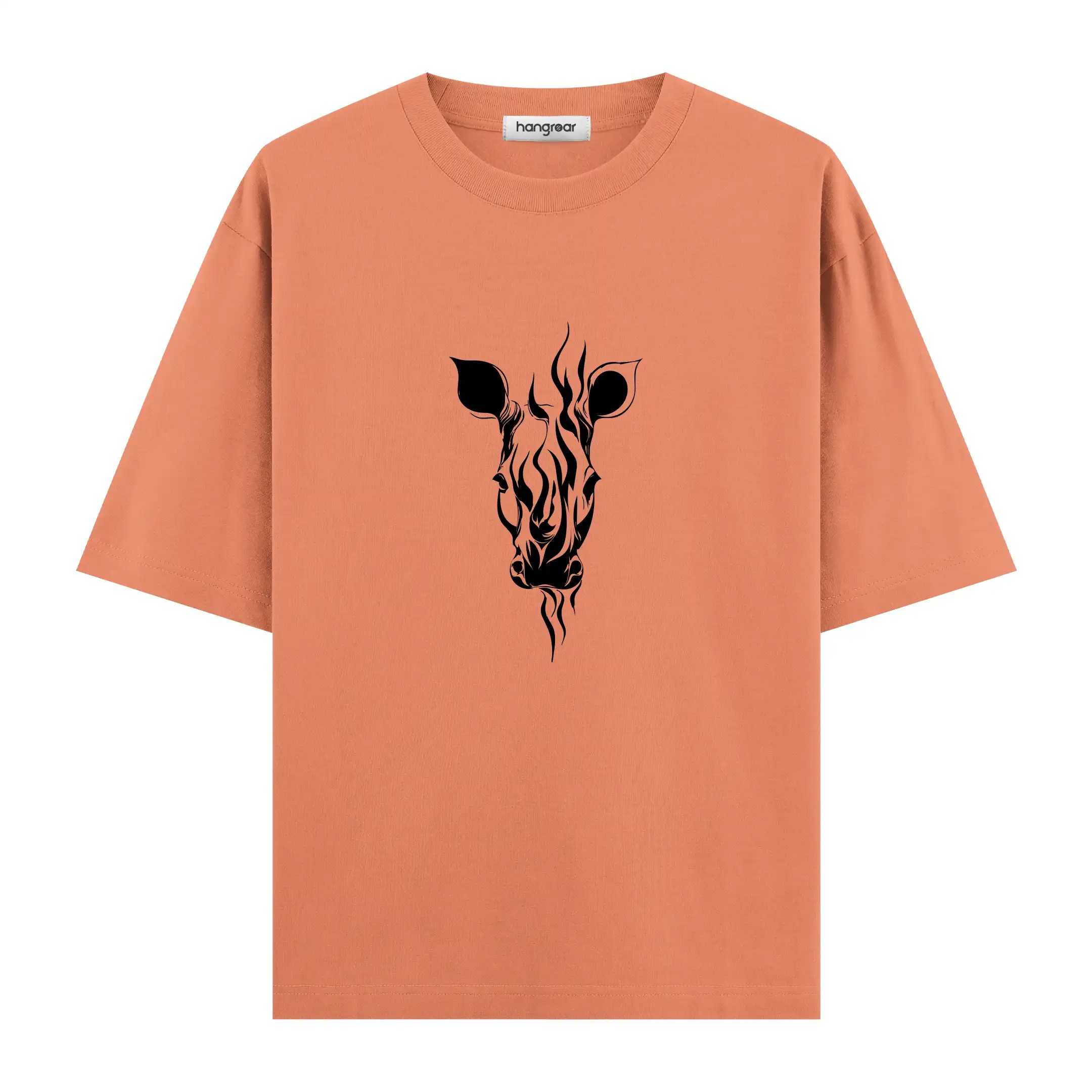 Inferno Zebra - Oversize Tişört
