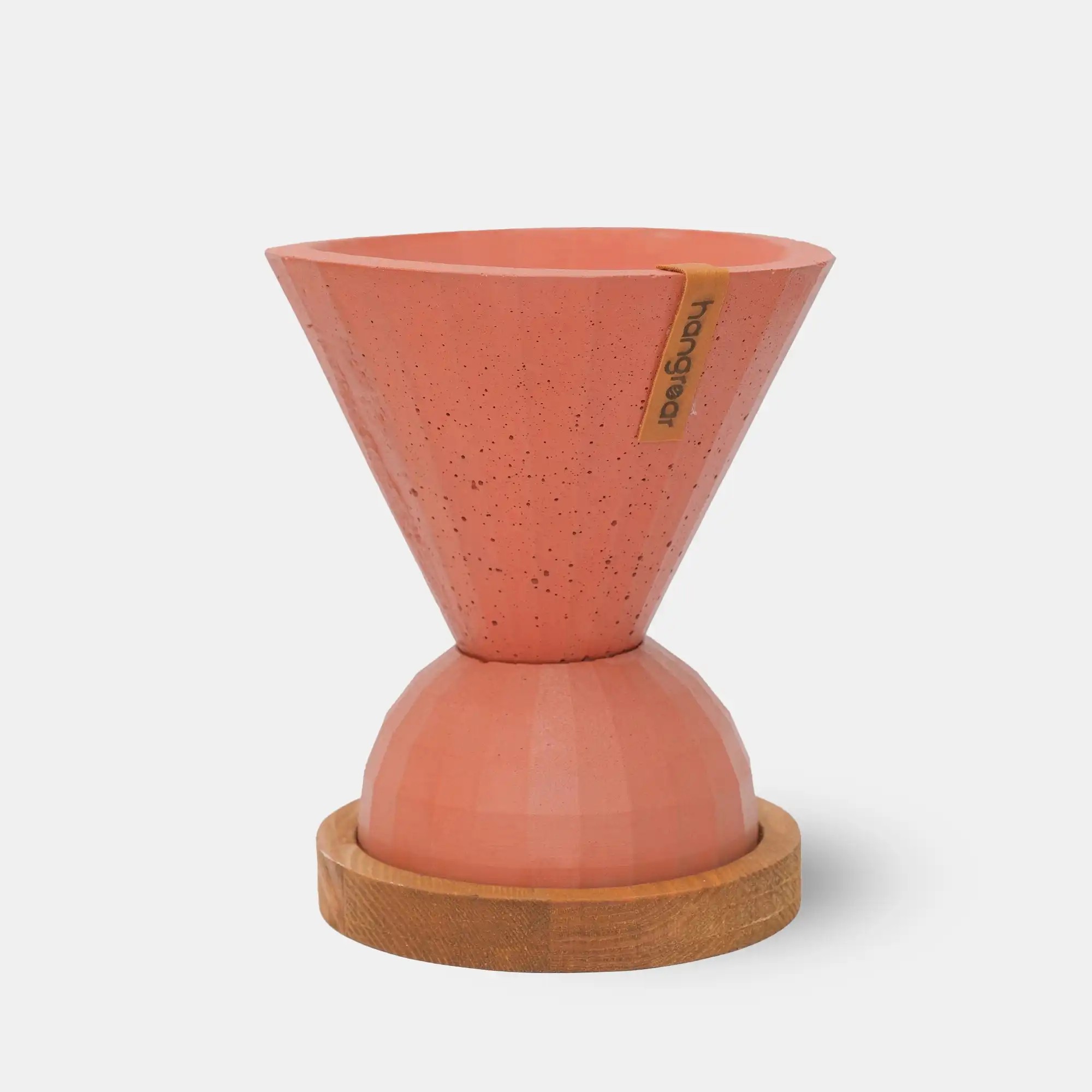 Conearc Flower Pot - Terracotta