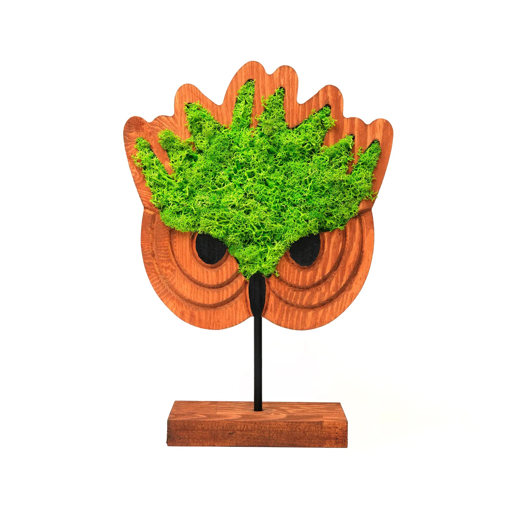 Mossy Owl Decorative Object