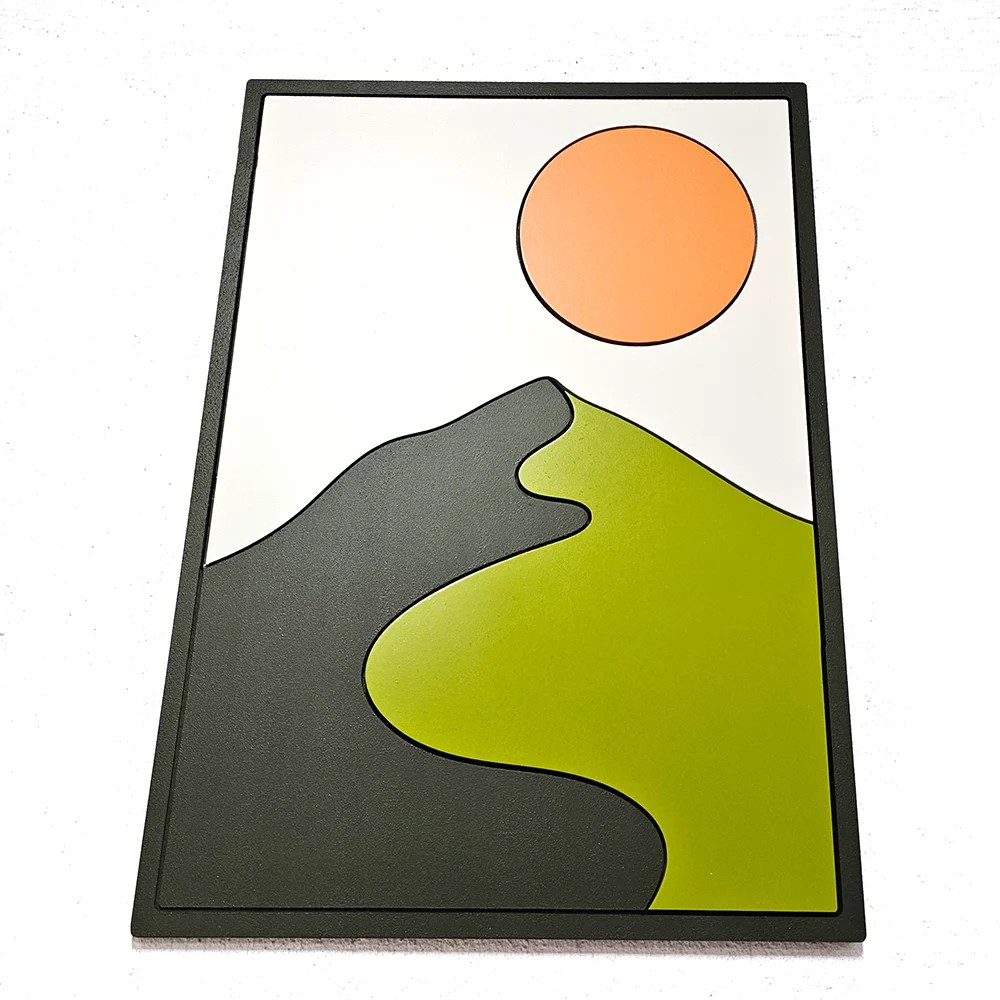 Abstract Mountain Set (set of 3)