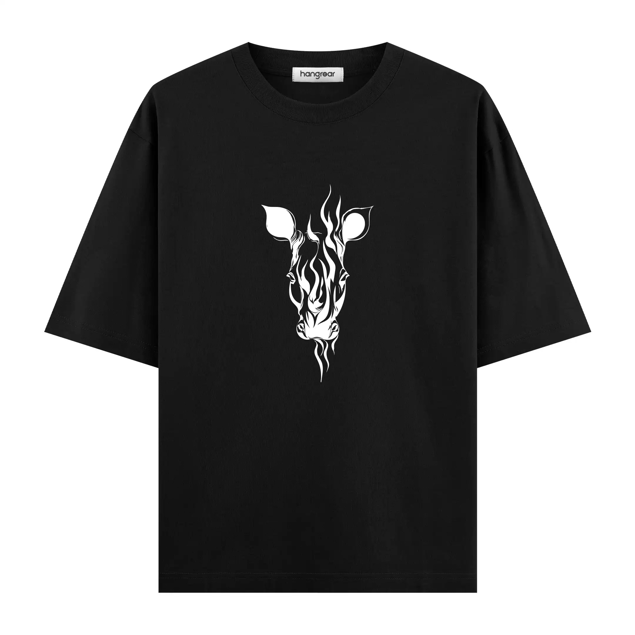 Inferno Zebra - Oversize Tişört