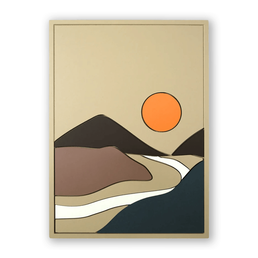 Abstract Mountain Two