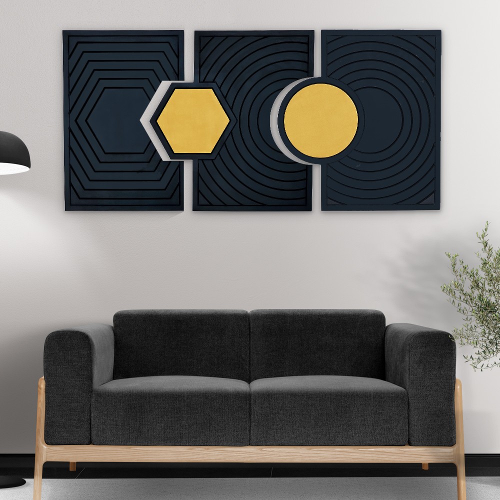 Geometric Gold  Set