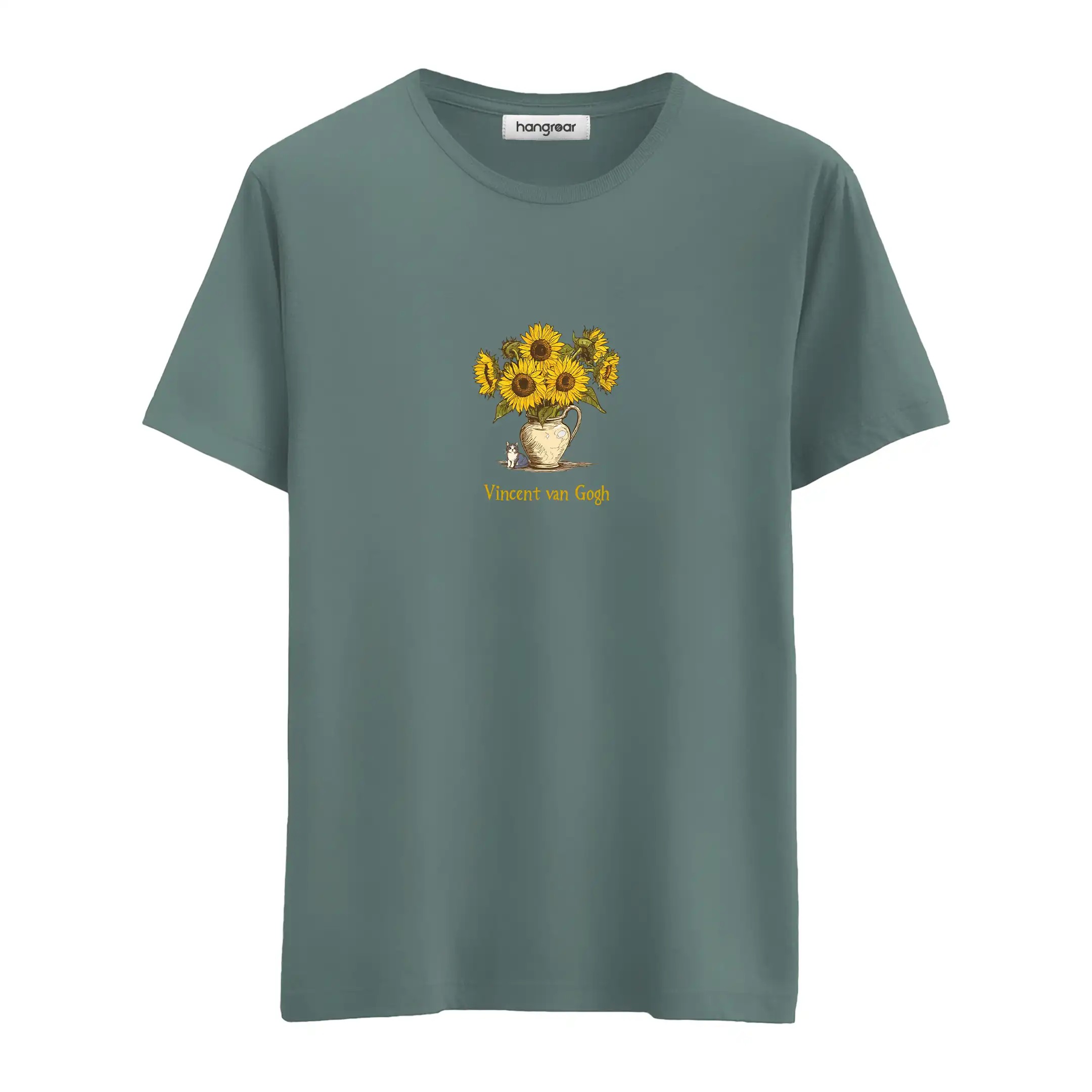 Van Gogh Sunflowers - Regular Tişört