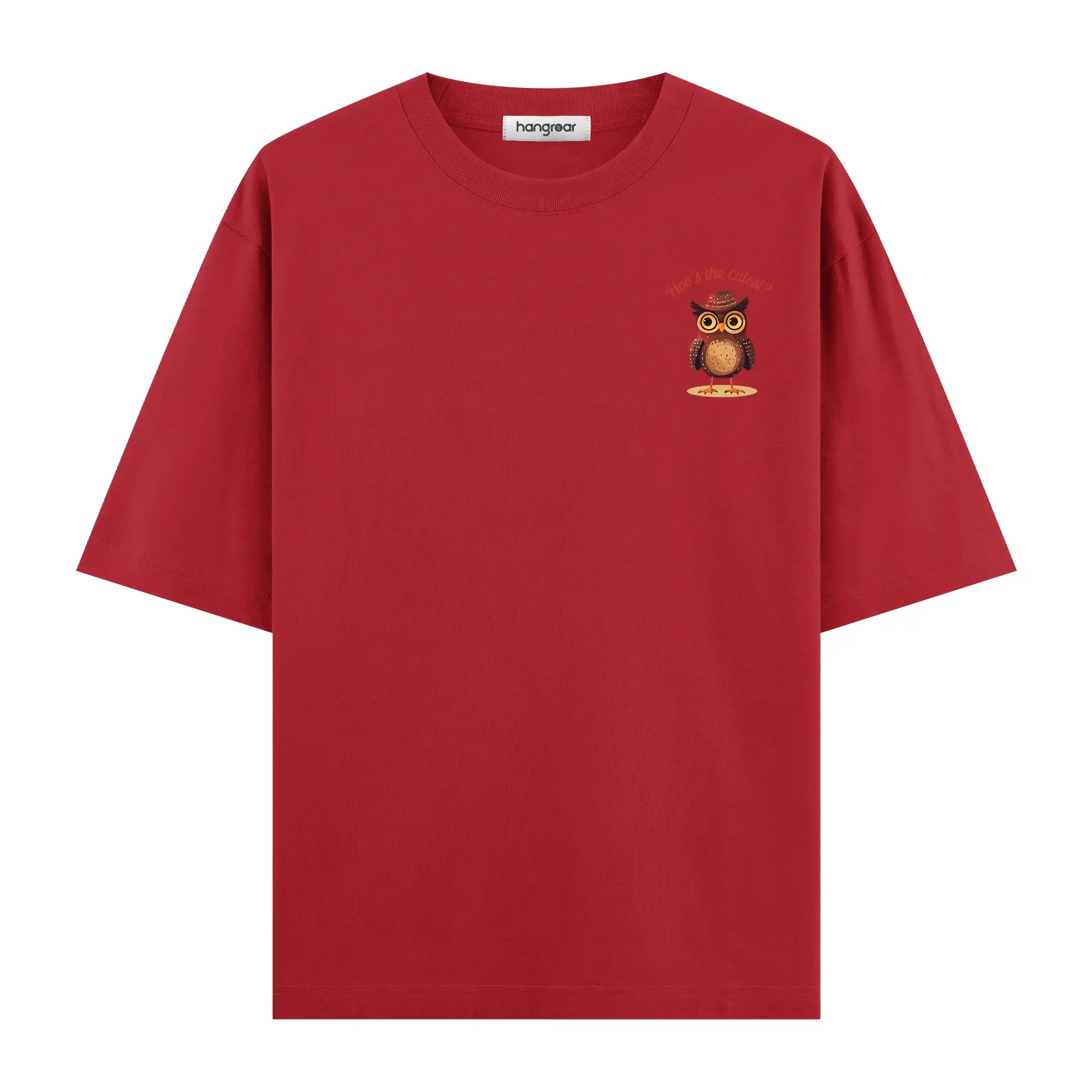Cute Owl series no. 01 - Oversize Tişört